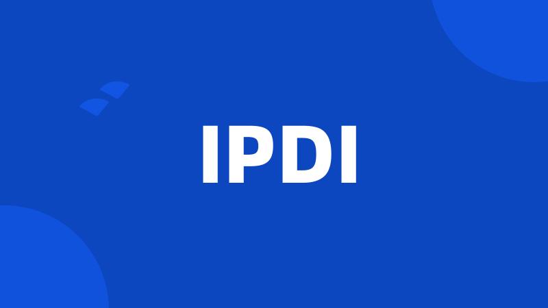IPDI