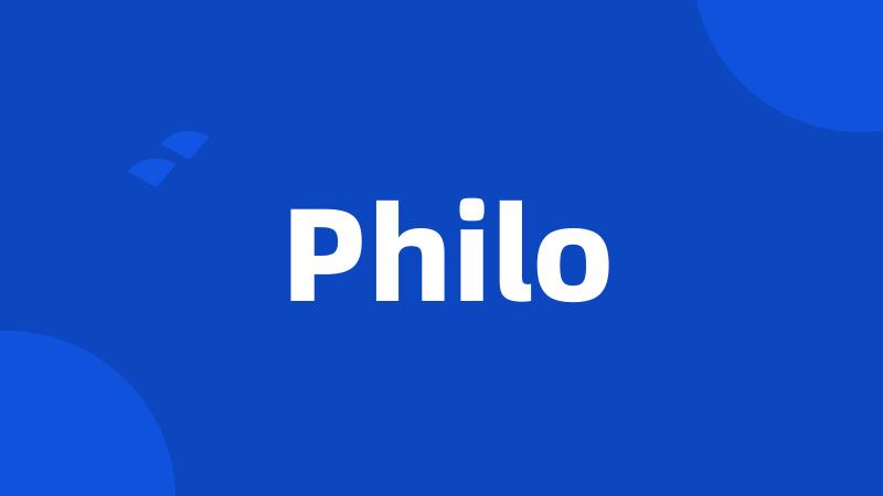 Philo