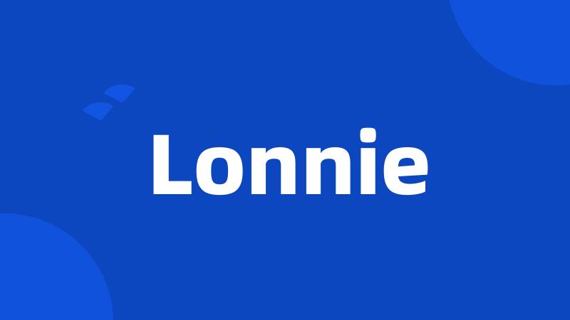 Lonnie