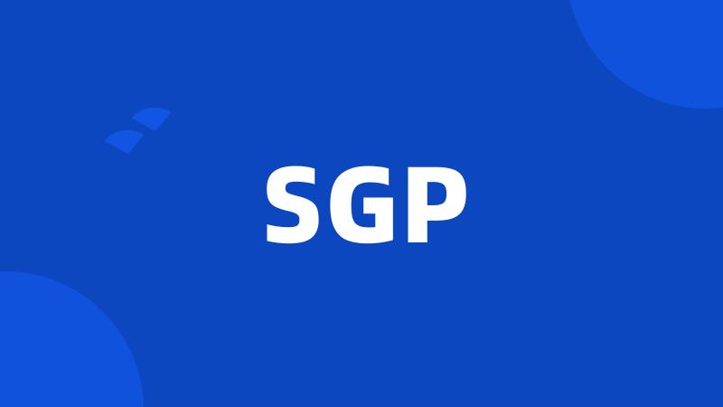 SGP