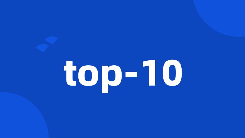 top-10