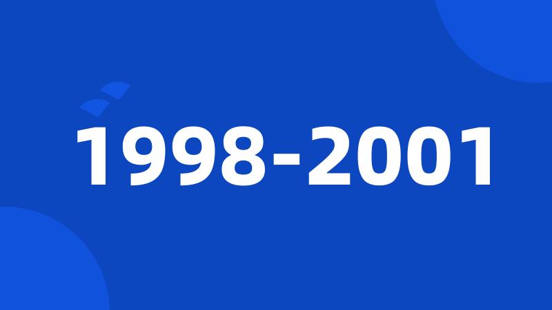 1998-2001