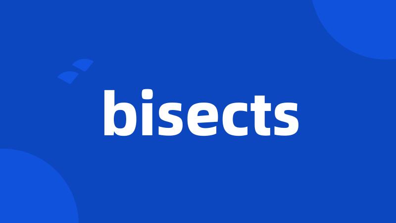 bisects