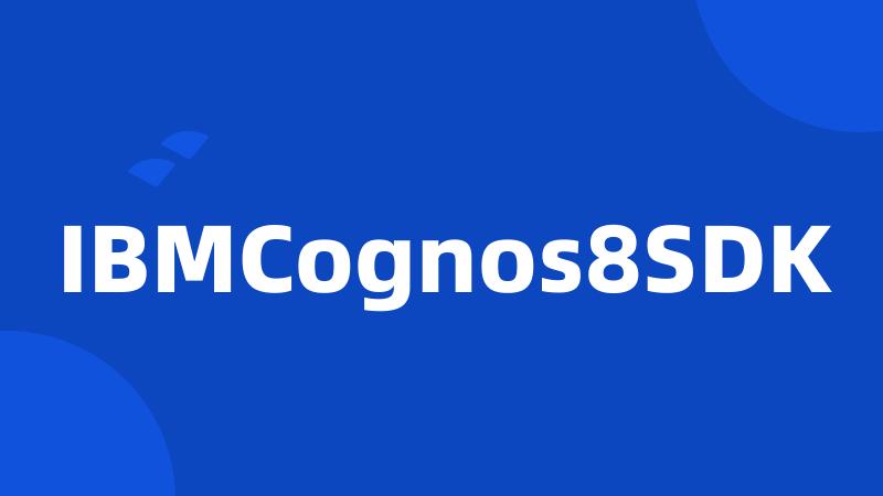 IBMCognos8SDK