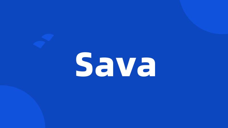 Sava