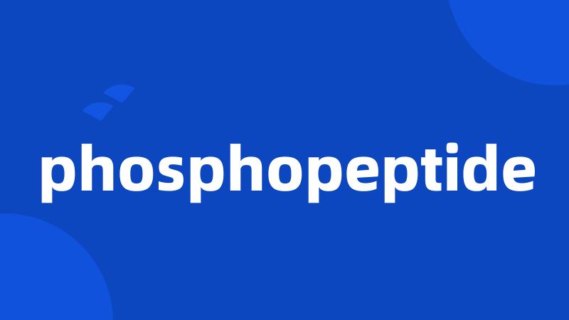 phosphopeptide