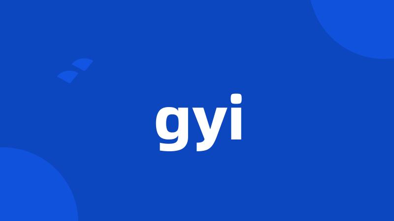 gyi