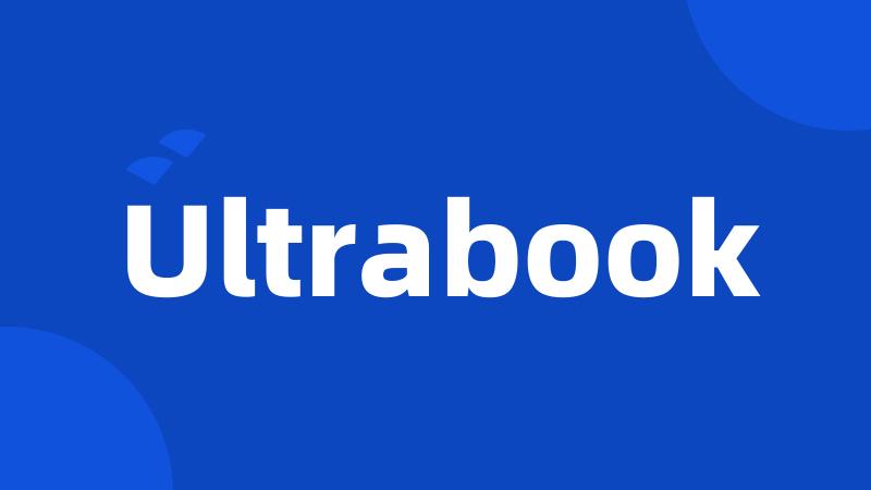 Ultrabook