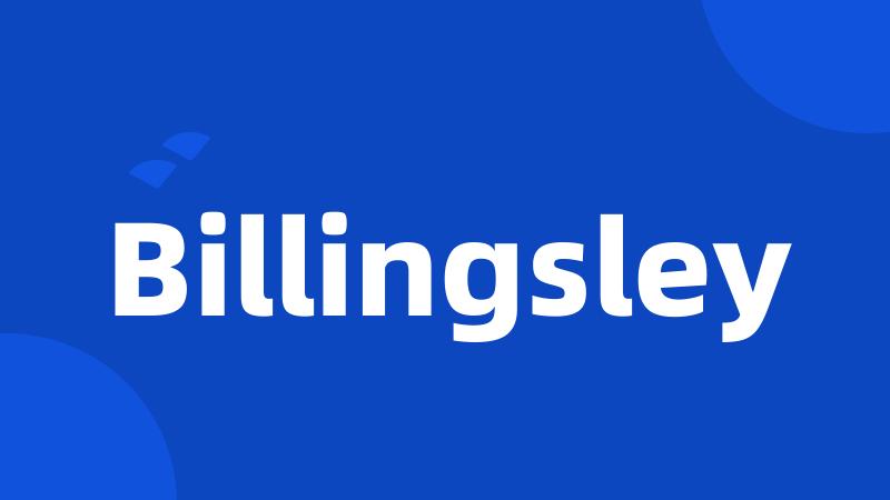 Billingsley