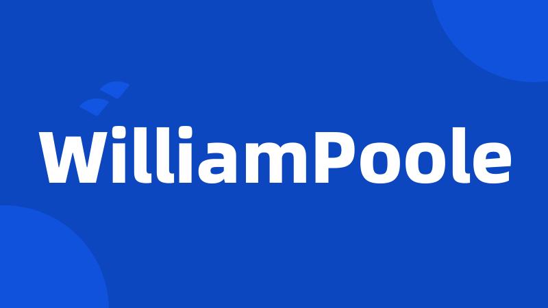 WilliamPoole