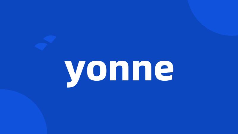 yonne