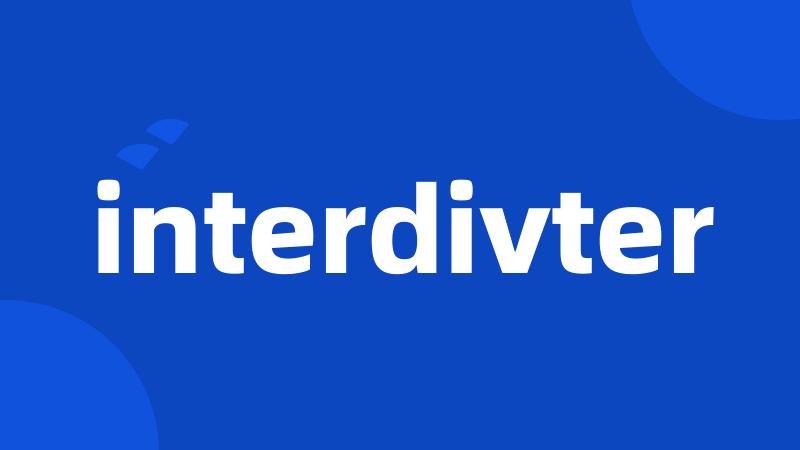 interdivter