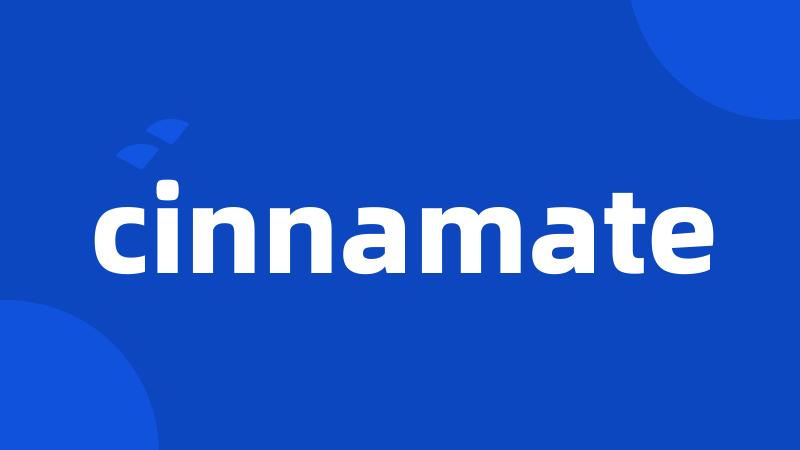 cinnamate