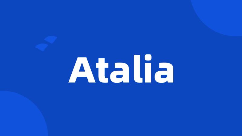 Atalia