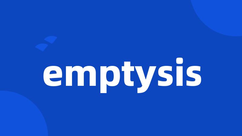 emptysis