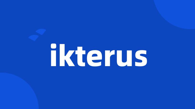 ikterus