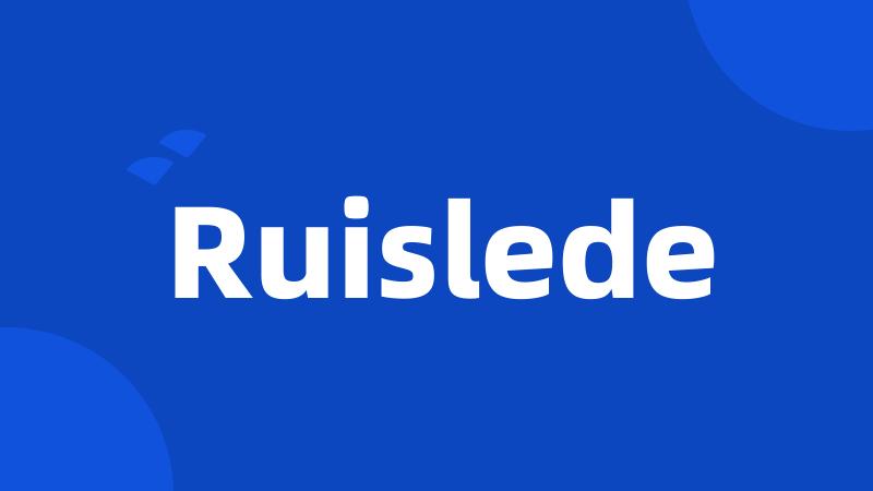 Ruislede