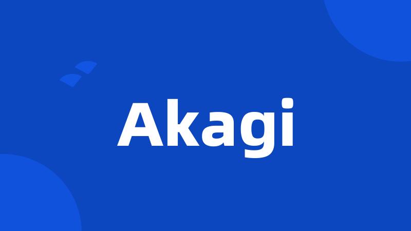 Akagi