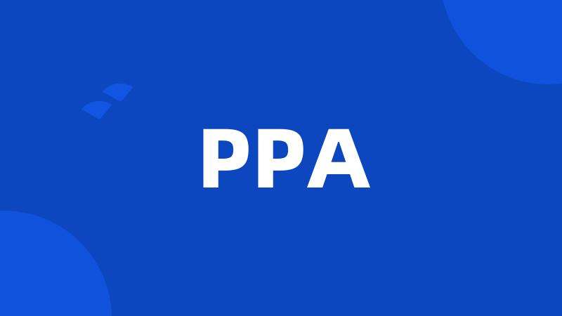 PPA