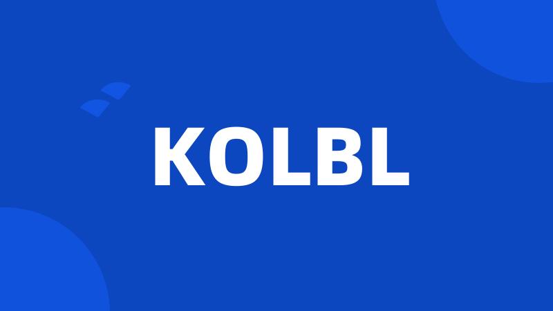 KOLBL