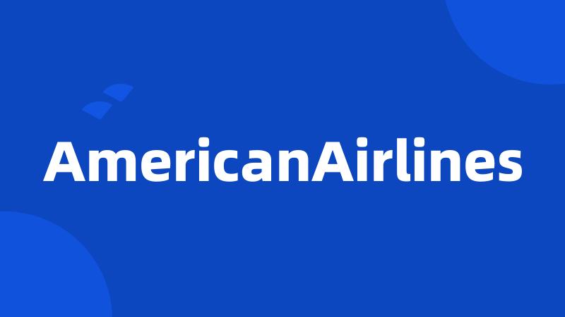 AmericanAirlines