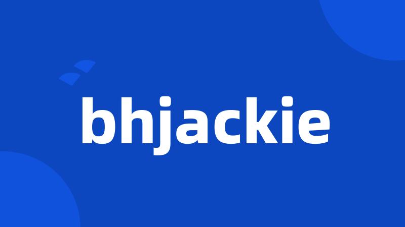 bhjackie