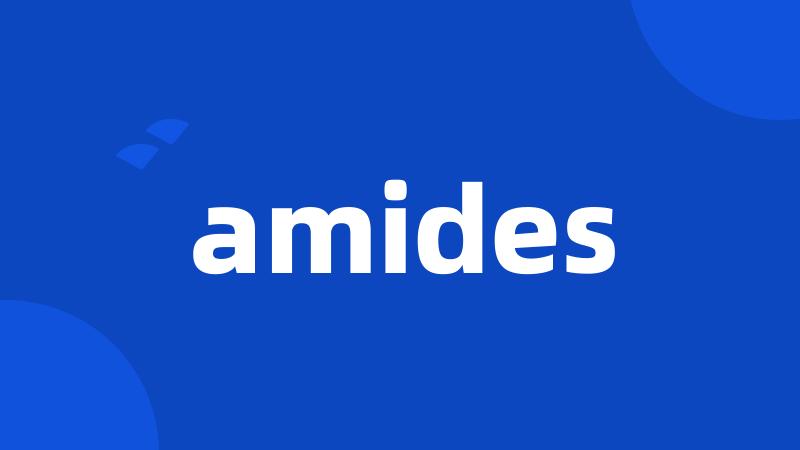 amides