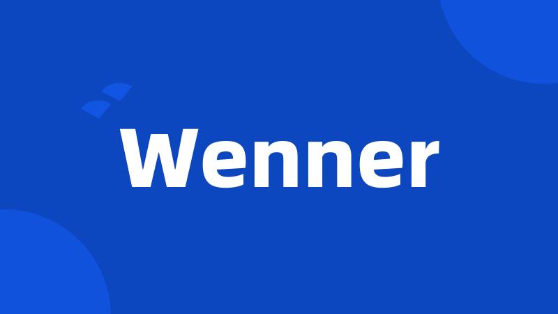 Wenner