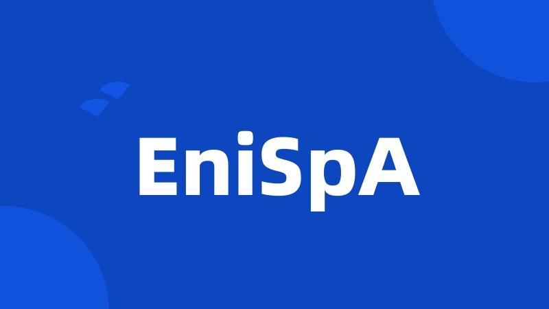 EniSpA