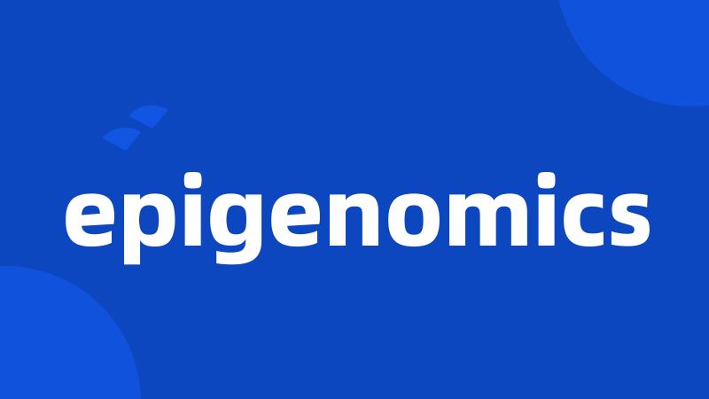 epigenomics