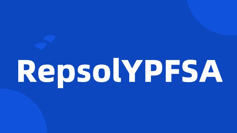 RepsolYPFSA