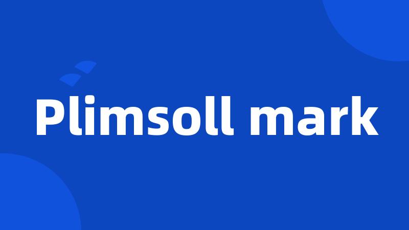 Plimsoll mark