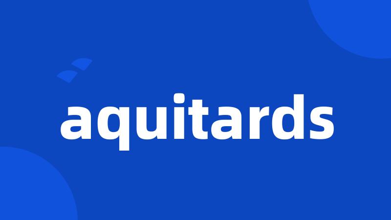 aquitards