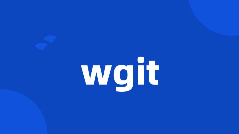 wgit