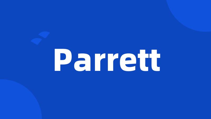 Parrett