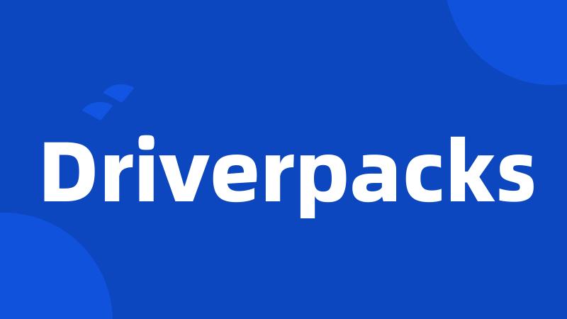 Driverpacks