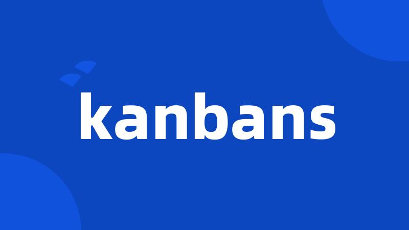 kanbans