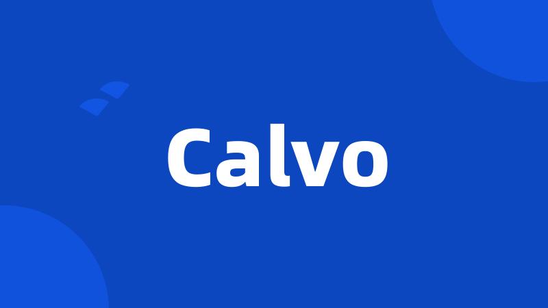 Calvo