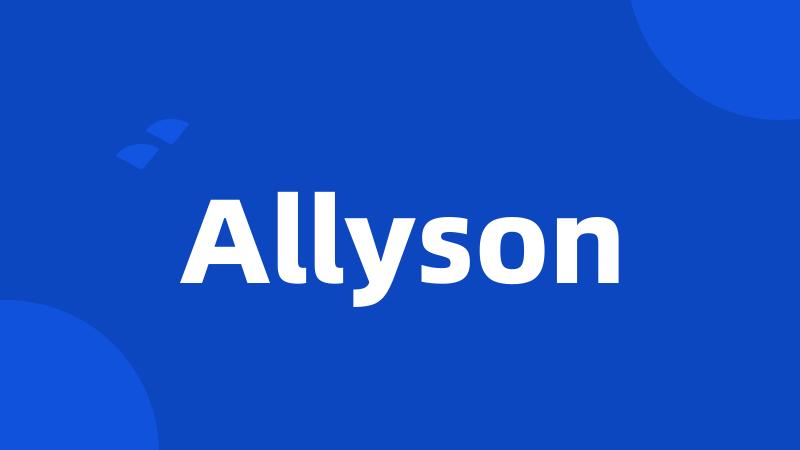 Allyson