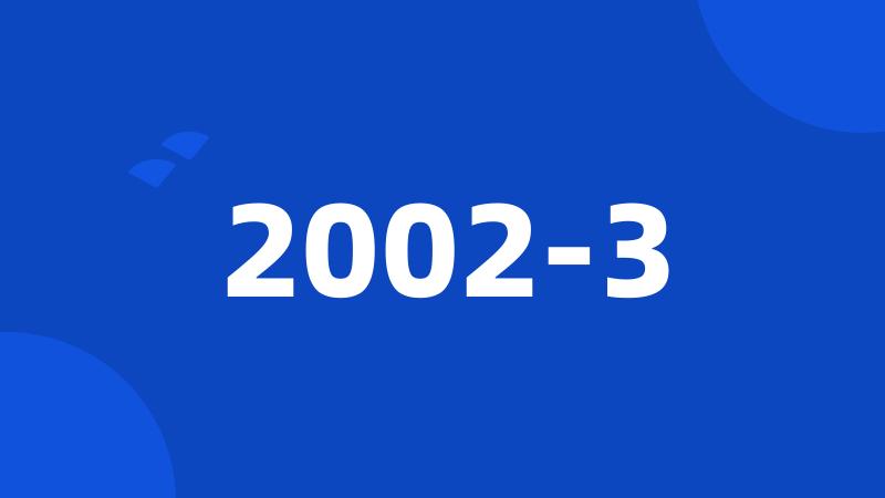 2002-3