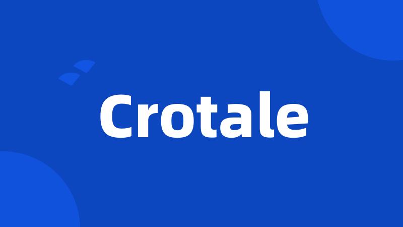 Crotale