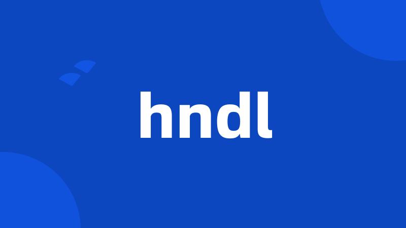 hndl