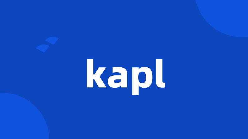 kapl