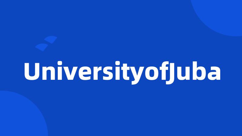 UniversityofJuba