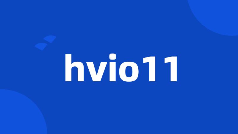 hvio11