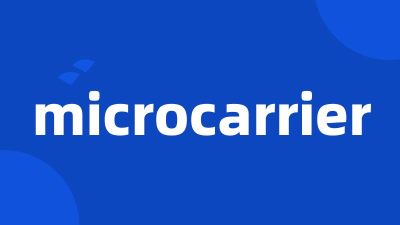 microcarrier