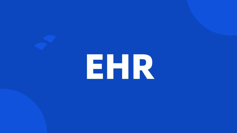 EHR