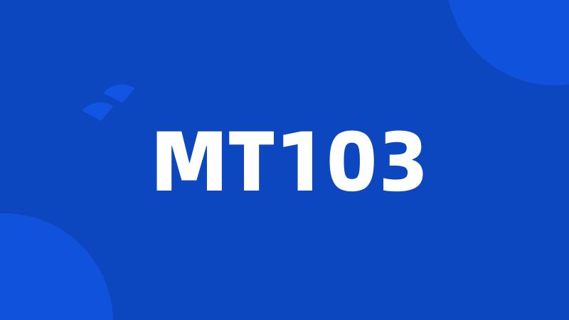 MT103