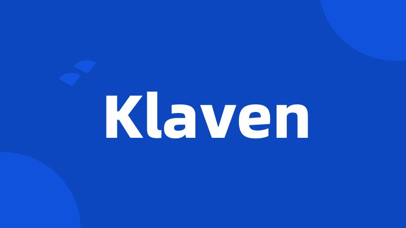 Klaven