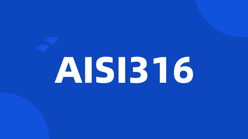 AISI316